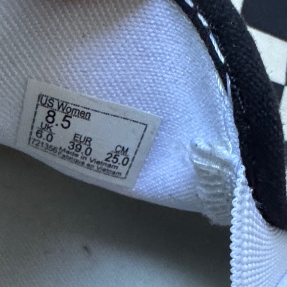 Vans Classic Checkered Slip-Ons - Picture 9 of 11